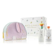 Bvlgari Petits et Mamans kinkekomplekt, tualettvesi 100ml + kehakreem 75ml + kosmeetikakott