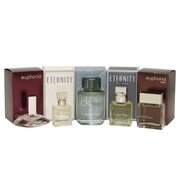 Calvin Klein minikomplekt Kinkekomplekt, Euphoria Woman 4ml + Eternity Woman 5ml + CK Free 10ml + Eternity Man 10ml + Euphoria Man 10ml