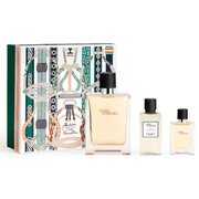 Hermes Terre D'Hermes Parfum Gift komplekt, lõhnavesi 75ml + shower gel 40ml + parfüümvesi 15ml