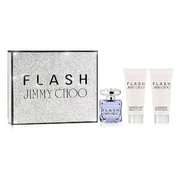Jimmy Choo Flash kinkekomplekt, lõhnavesi 100ml + kehakreem 100ml + dušigeel 100ml
