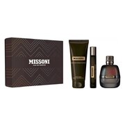 Missoini Missoni pour Homme Gift komplekt, lõhnavesi 100ml + dušigeel 150ml + parfüümvesi 10ml