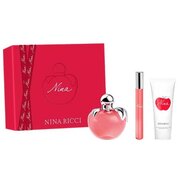 Nina Ricci Nina kinkekomplekt, tualettvesi 80 ml + kehakreem 75 ml + rull-tualettvesi 10 ml