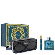 Versace Eros kinkekomplekt, parfüümvesi 100 ml + parfüümvesi 10 ml + kosmeetikakott