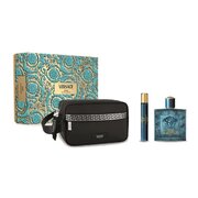 Versace Eros kinkekomplekt, tualettvesi 100ml + tualettvesi 10ml + kosmeetikakott