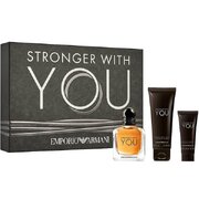 Giorgio Armani Stronger With You kinkekomplekt, tualettvesi 100 ml + tualettvesi 15 ml + dušigeel 75 ml