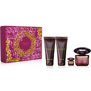 Versace Crystal Noir Gift komplekt, tualettvesi 90ml + dušigeel 100ml + kehakreem 100ml + tualettvesi 5ml
