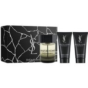 Yves Saint Laurent La Nuit de L´Homme kinkekomplekt, tualettvesi 100ml + dušigeel 50ml + dušigeel 50ml