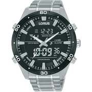 Lorus RW649AX9 digital Chronograph Mens Watch 46mm 10ATM