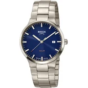 Boccia 3652-02 Men`s Watch Solar Titanium 39mm 5ATM