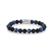 Rebel & Rose Bracelet Blue Rocks RR-80045-S-L+ mens