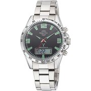 Master Time MTGA-10874-22M Mens Watch Sporty Big Date Chronograph 42mm 5ATM