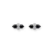 Thomas Sabo H2281-641-11 Silver stud earrings w. black onyx 