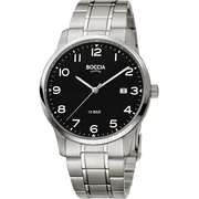 Boccia 3621-01 men`s watch titanium 40mm 10ATM