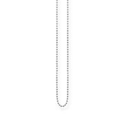 Thomas Sabo KE1347-001-21-L45V Silver Ball Necklace 1,2mm 40-45 cm Ladies