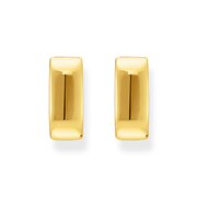 Thomas Sabo CR744-413-39 Bold - Gold-plated Square Hoop Earrings 16,5 mm Ladies