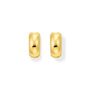 Thomas Sabo CR741-413-39 Bold - Gold-plated Mini-Chunky Hoop Earrings 16,0 mm Ladies