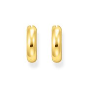 Thomas Sabo CR747-413-39 Bold - Gold-plated Chunky Hoop Earrings 16,2 mm Ladies