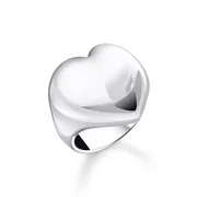 Thomas Sabo TR2471-001-21-56 Bold - Silver Ring in Heart Shape Ladies