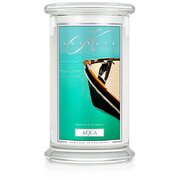 Kringle Candle Aqua suur kahe tahiga lõhnaküünal (624 g)