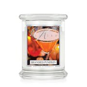 Kringle Candle BRANDIED PUMPKIN keskmine kahe tahiga lõhnaküünal (411 g)