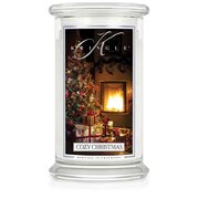 Kringle Candle COZY CRISTMAS suur 2 tahiga lõhnaküünal (624 g)