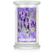 Kringle Candle Prantsuse lavendli suur 2 tahiga lõhnaküünal (624 g)