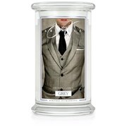 Kringle Candle Grey suur 2 tahiga lõhnaküünal (624 g)