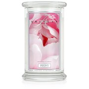 Kringle Candle Peony suur kahe tahiga lõhnaküünal (624 g)