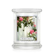 Kringle Candle Picket Fence keskmine 2 tahiga lõhnaküünal (411 g)