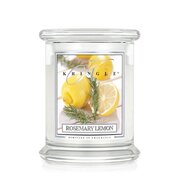 Kringle Candle Rosemary Sidrunilõhnaline küünal keskmine 2 tahiga (411 g)