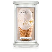 Kringle Candle Vanilla Cone suur 2 tahiga lõhnaküünal (624 g)