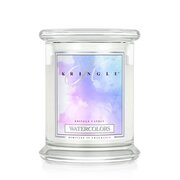 Kringle Candle Watercolors keskmine kahe tahiga lõhnaküünal (411 g)
