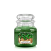 Country Candle Balsam & Cedar keskmine kahe tahiga lõhnav küünal (453 g)