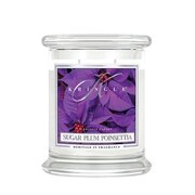 Kringle Candle Sugar Plum Poinsettia lõhnav küünal keskmine 2-tahat (411 g)