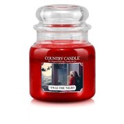 Country Candle 'Twas the Night lõhnaküünal keskmine 2 tahiga (453 g)