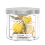 Kringle Candle TUMBLER Rosemary Lemon lõhnaga küünal keskmine 2-tahat (411 g)
