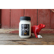 MILKHOUSE CANDLE Milk & Sugar lõhnav küünal Farmhouse Jar (368 g)