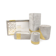 Paddywax URBAN GOLD AMBER + SMOKE betoonkonteineris (30oz / 850g)