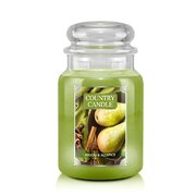 Country Candle Anjou & Allspice suur kahe tahiga lõhnaküünal (652 g)