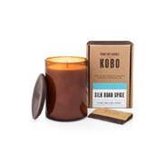 KOBO Woodblock Candle Silk Road Spice lõhnaküünal (15 untsi / 425 g)