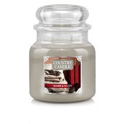 Country Candle Warm & Fuzzy keskmine kahe tahiga lõhnav küünal (453 g)