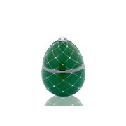 LADENAC Bois de Russie lõhnaküünal VERDE roheline dekoratiivkividega (220 g) kinkepakendis