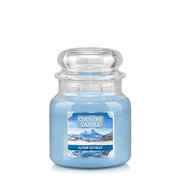 Country Candle Alpine Retreat keskmine kahe tahiga lõhnaküünal (453 g)