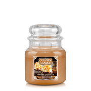 Country Candle Caramel Chocolate keskmine kahe tahiga lõhnav küünal (453 g)