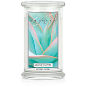Kringle Candle Agave Pastell suur 2 tahiga lõhnaküünal (624 g)