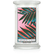 Kringle Candle Gingerlily & Palm suur 2 tahiga lõhnaküünal (624 g)