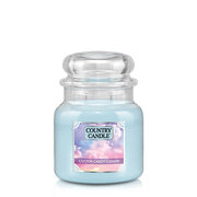 Country Candle Cotton Candy Clouds keskmine kahe tahiga lõhnaküünal (453 g)