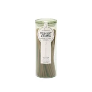 Paddywax Haze Wild Mint & Santal viirukipulgad klaaspakendis 100 tk