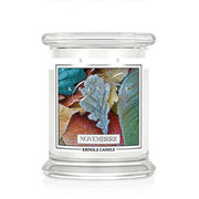 Kringle Candle Novembrrr lõhnaküünal keskmine 2 tahiga (411 g)