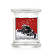 Kringle Candle Christmas Coal lõhnav küünal, keskmine 2 tahiga (411 g)